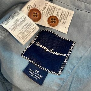 Mens blue shirts 38” waist overall length 22 1/1” excellent condition MAKE OFFER